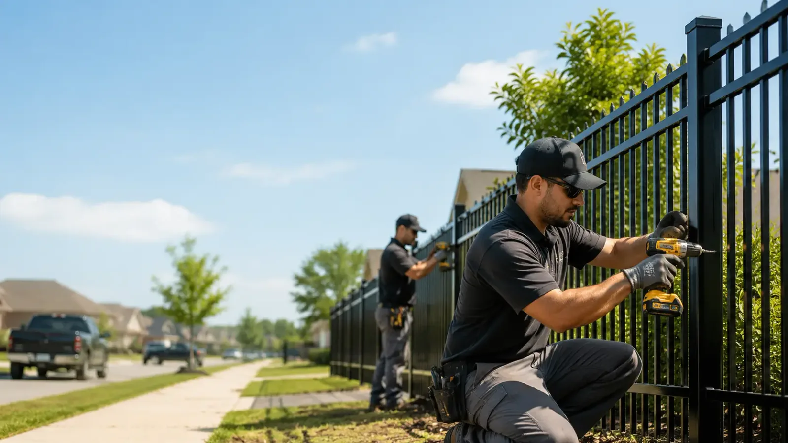 Metal Fence Installation in Booneville, KY